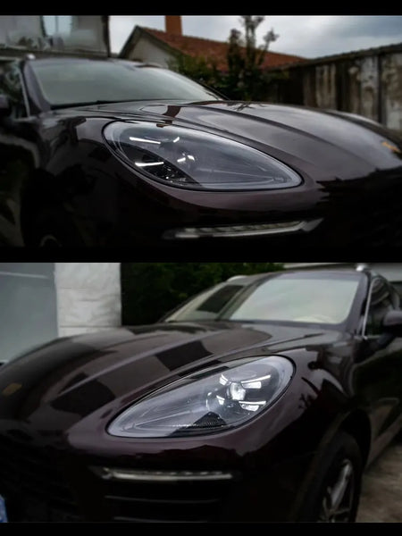 Car LED Headlights For Porsche Macan 2014-2022 Old Upgrade New 2023 Matrix Front Head Light Auto Lamp Accessories