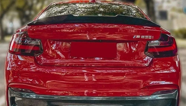 MP M4 PSM Style Rear Bumper Spoiler Lip for BMW 2 Series F22 F23 F87 2014-2021 Roof Trunk Wing Tail Top Wing Rear Wing