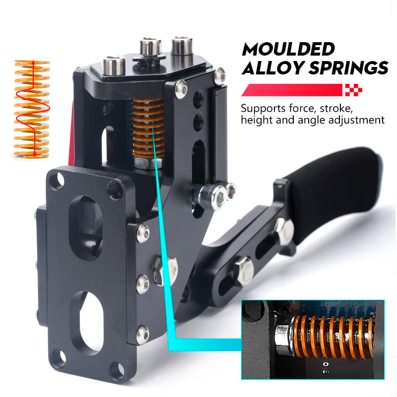 Usb Simracing Hand Brake Pc Mechanical Drift Handbrake for Game Steering Wheel Sim Racing Handbrake Cockpit Usb El Brakes Lever