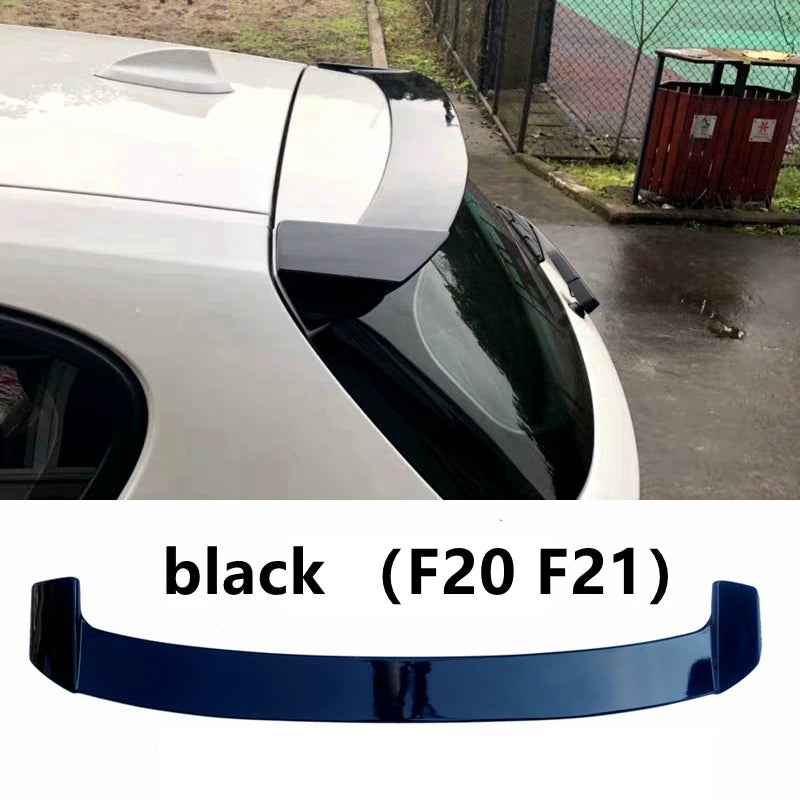 For Bmw F20 F21 1 Series 1ER Hatchback 120i 118i 116i Roof Spoiler 2012 to 2019 year Rear Roof Wing By Carbon Fiber Glossy