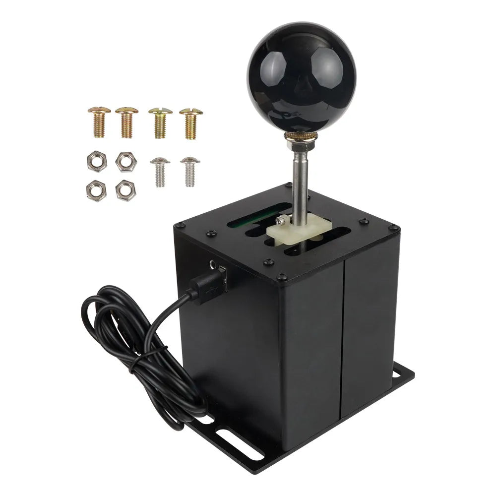 USB Simulator Shifter Hall Sensor For Logitech G29/G25/G27/G920 T300RS/GT H Gear Shifter For ETS2 WRC PC Sim Racing Games 6R/7R