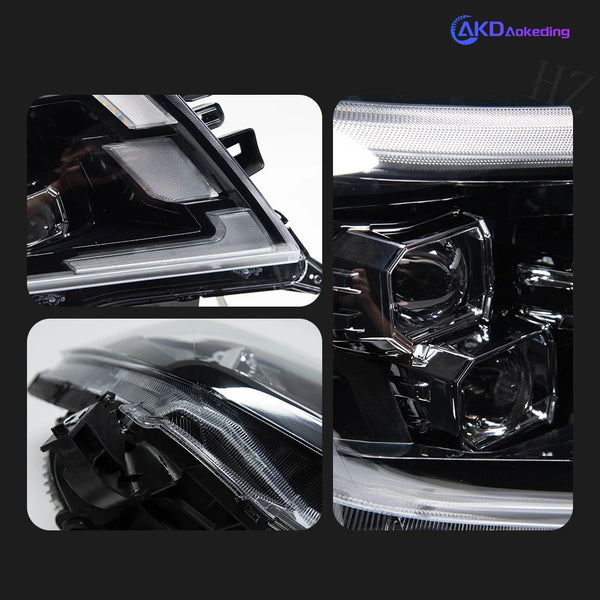 Headlights For Navara 2014-2021 Car автомобильные товары  12V H7 LED DRL Hella Xenon Lens Hid Nissan NP300 Tools Car Accessories