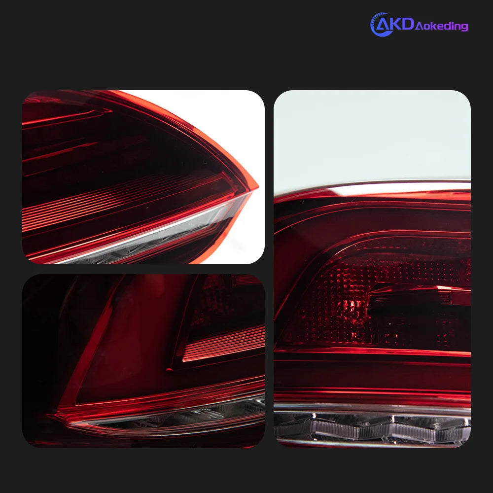 AKD Tail Lamp for VW scirocco LED Tail Light 2009-2015 scirocco Rear Fog Brake Turn Signal Automotive Accessories
