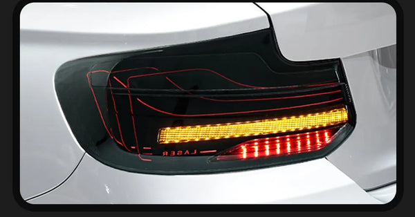 TYPY Car Taillight For BMW 2 Series F22 Tail Lamp 2014-2021 RGB LED Projector Tail Lamp New Running Lights Water Turn Signal