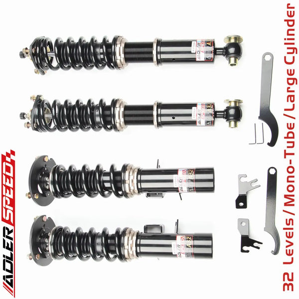 S+ FOR BMW 5-Series RWD E34 Coilovers Lowering Kit Adjustable Height Shocks Suspension Upgrade for Enhanced Driving Performance