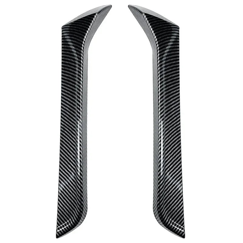 Car Rear Window Side Spoilers Wings Lip Body Kits Splitter  Accessories For VW T-ROC SUV A11 MK1 R R-Line TSI TDI 2017-2023