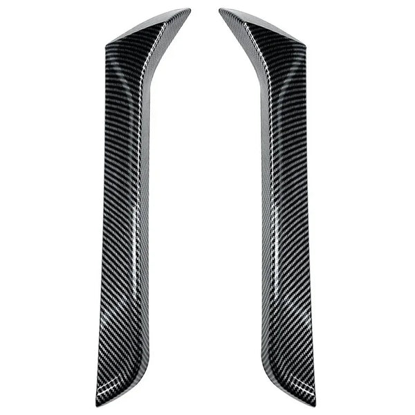 Car Rear Window Side Spoilers Wings Lip Body Kits Splitter  Accessories For VW T-ROC SUV A11 MK1 R R-Line TSI TDI 2017-2023