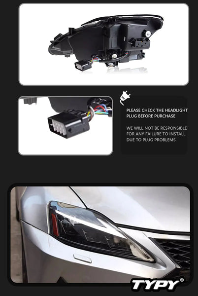 TYPY LED Headlights for Lexus IS350 2006-2012 IS250 IS350C ISF 220d RGB Car Front Lamps Start UP