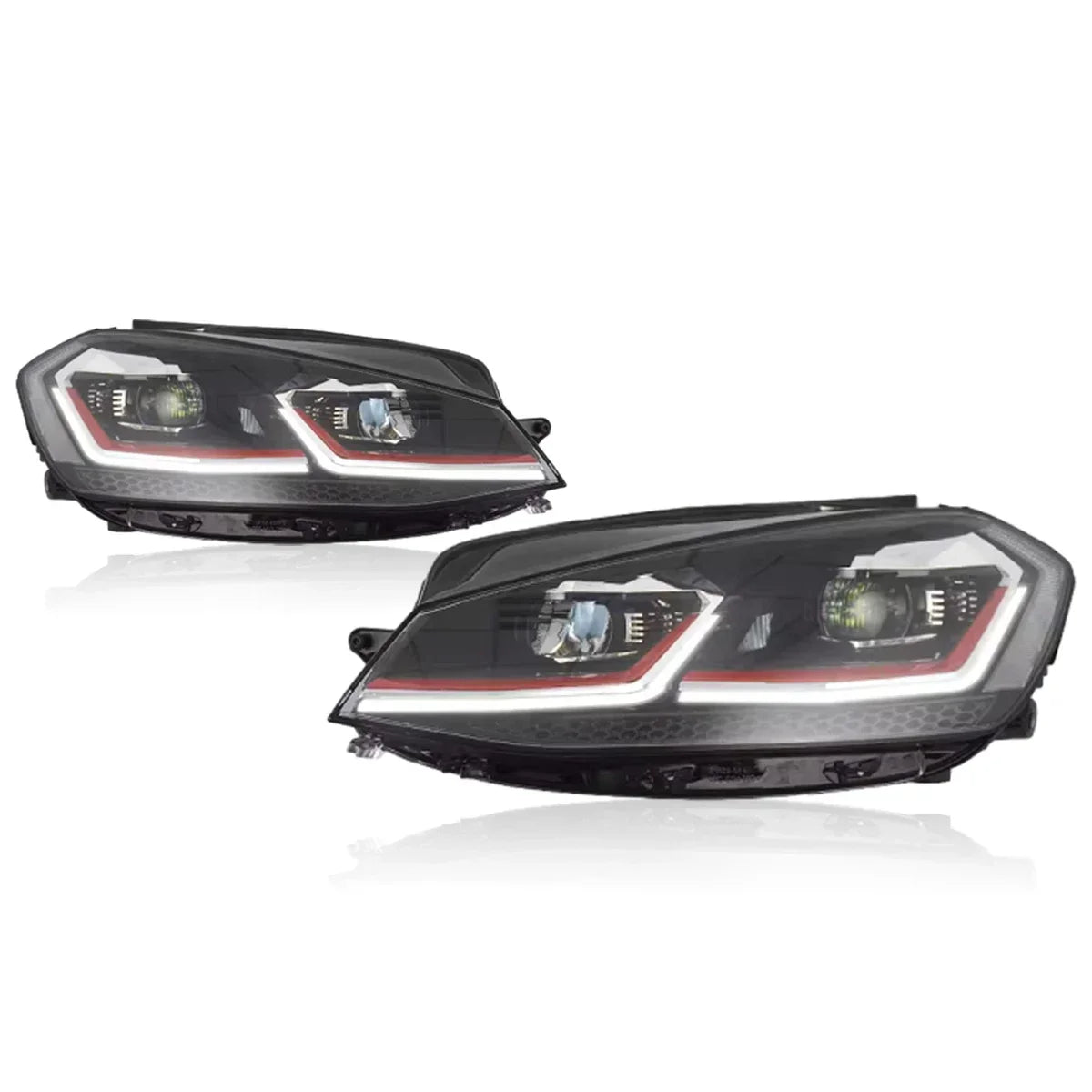 TYPY New LED Head Lamp Upgrade Modified For VW Golf 7 Golf 7.5 MK7 Headlights 2013-2020Dynamic Signal Head Lamp Auto Accessories