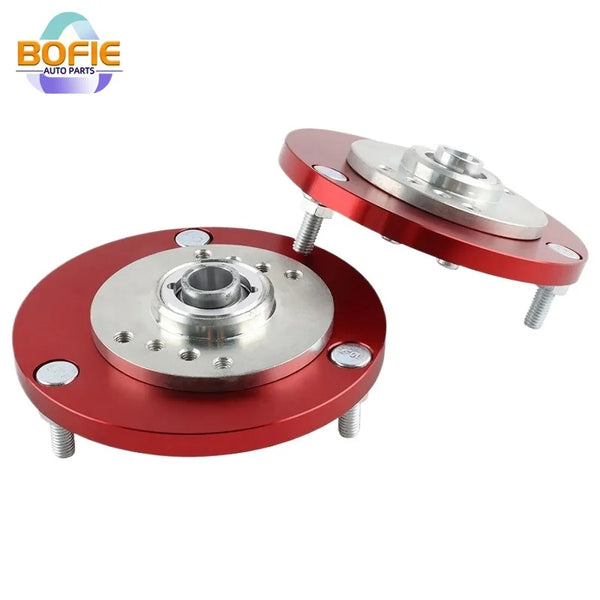 SAP002-RD Red Front Camber Plate Upper Mount For BMW E46 3 Series E36 E30 E36 E46 Z3 Coilover Kit Suspension Top Mounts