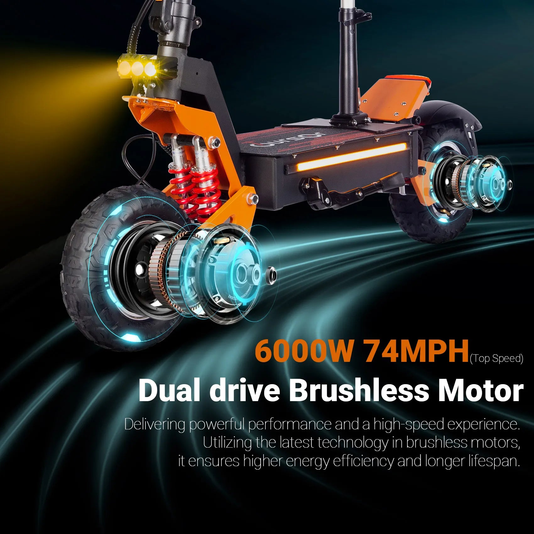 TOURSOR X5 adult electric scooter 3000W*2 motor 60V 38AH Folding electric scooter 11-inch tires Urban road electric scooter