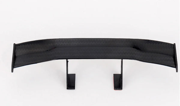 Carbon Look Car Rear Spoiler Mini Wings Small Model Decoration ABS Auto Accessories Black Blue Red White Grey Winglet