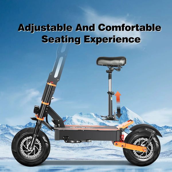 TOURSOR X8 PRO adult electric scooter 4000W*2 motor 60V 38.8AH Folding E-scooter 14-inch off-road tire mountain Escooter