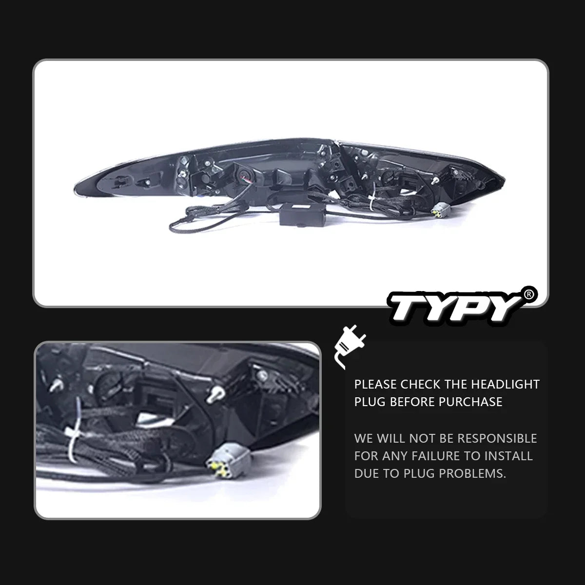 TYPY Car Lights for  Camry RGB Taillight 2018-2023 LED Projetor Tail Lamp Daytime Running Light Automotive Accessories