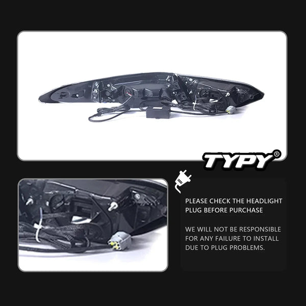 TYPY Car Lights for  Camry RGB Taillight 2018-2023 LED Projetor Tail Lamp Daytime Running Light Automotive Accessories