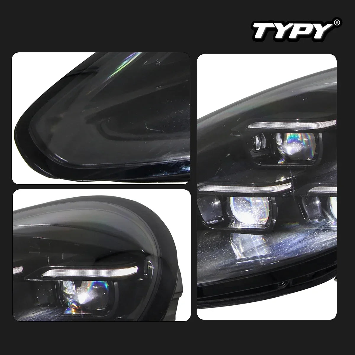 New LED Head Lamp Upgrade Modified For Porsche Panamera 970.1 970.2 Headlights 2010-2016 Dynamic Signal Lamp Auto Accessories