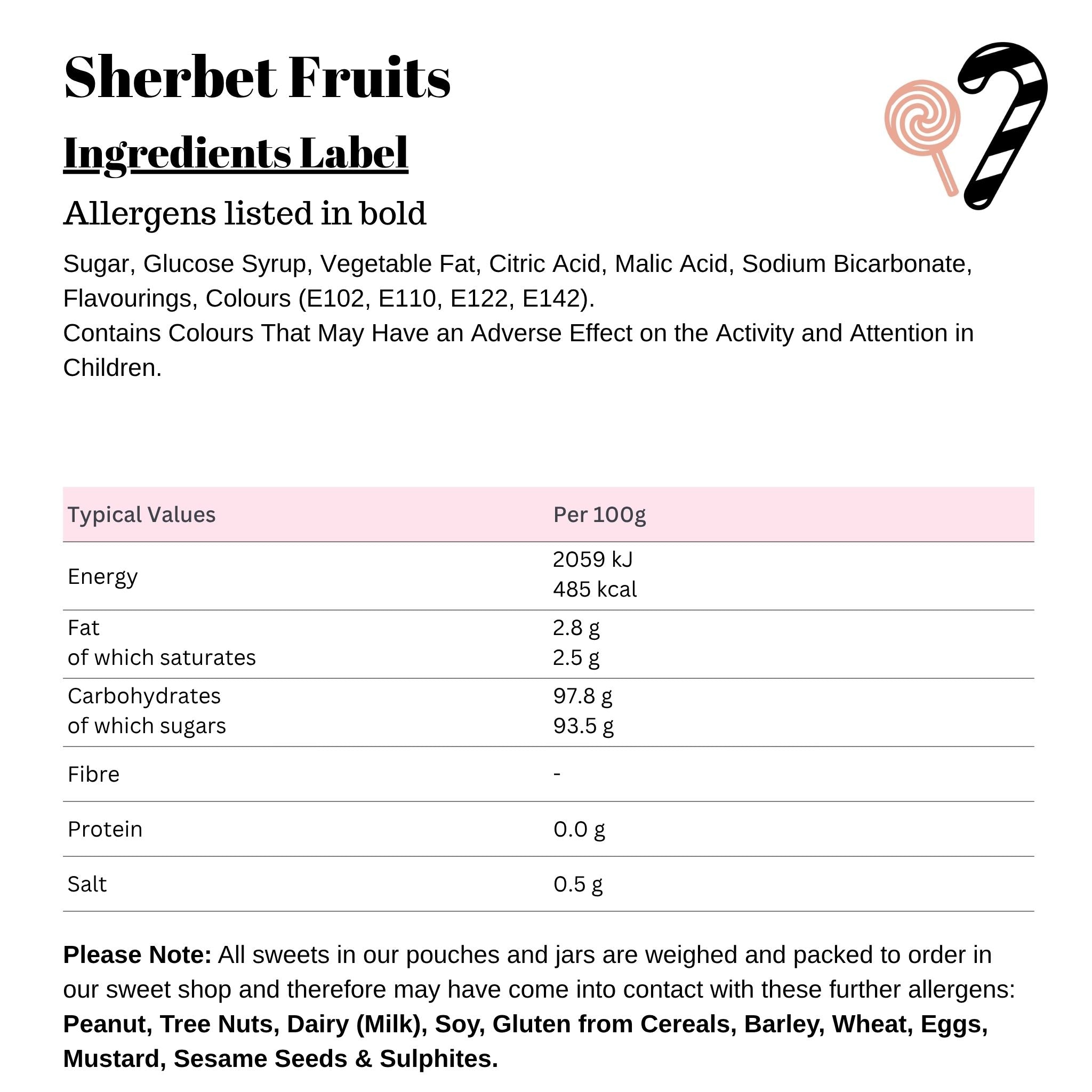 Sherbet Fruits