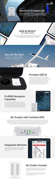 Uavionix SkyEcho 2 Portable ADS-B Transceiver