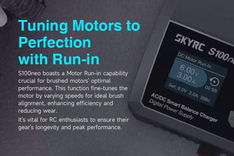 SKYRC S100neo AC100W/DC200WDual Channel Lipo Charger