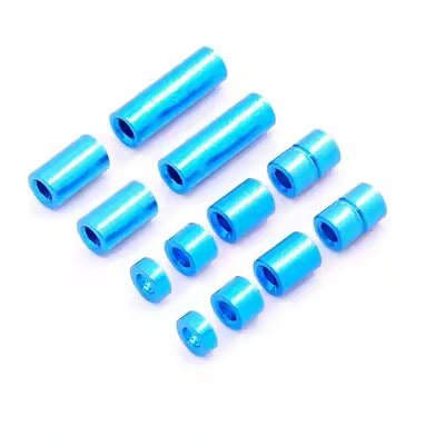 10pc M3x35 Smooth Standoffs Coloured Aluminium Pack
