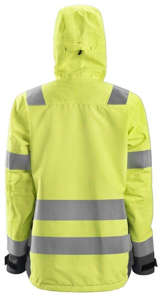 Snickers 1347 AllroundWork, Women’s Hi-Vis Waterproof Shell Jacket Class 2/3 Various Colours