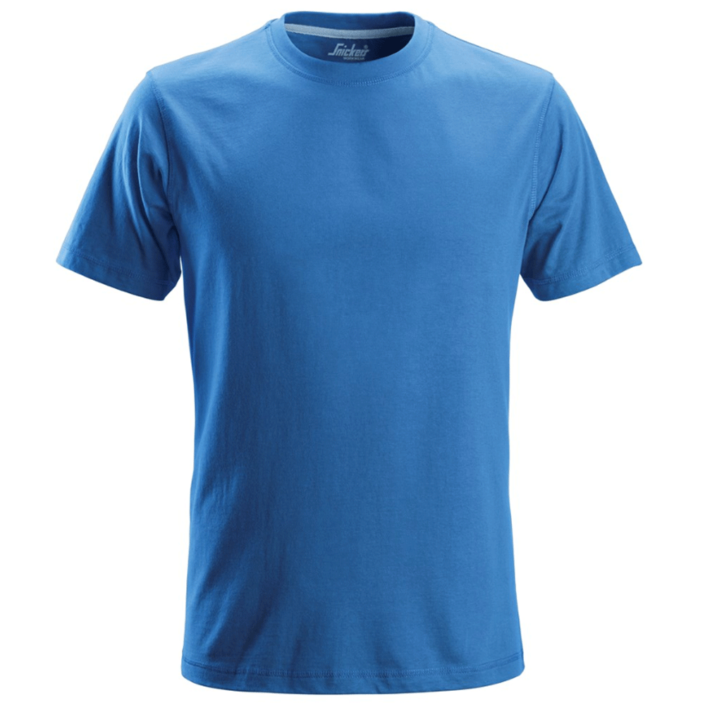 Snickers 2502 Classic Cre Neck T-Shirt 100% Combed Cotton Various Colours
