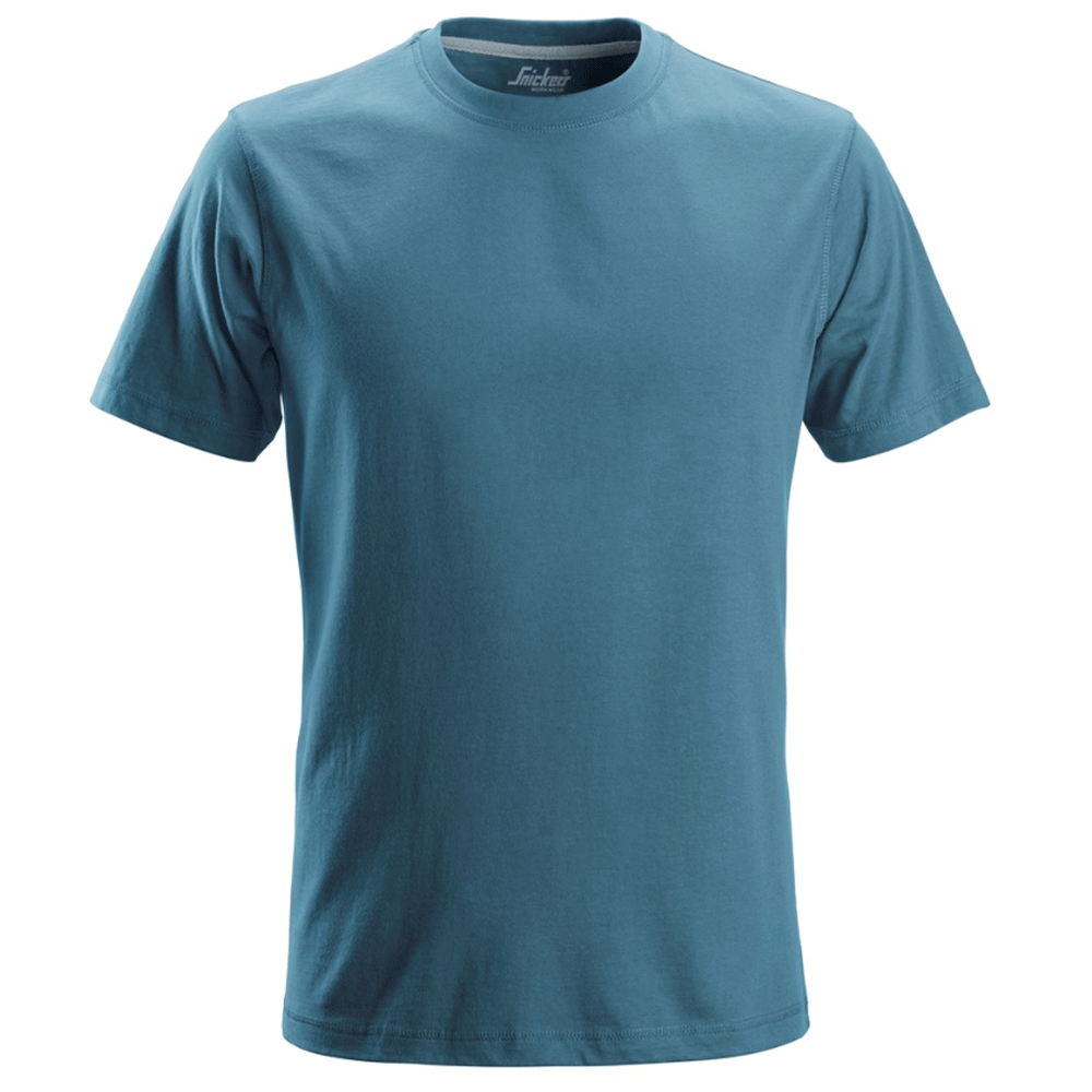 Snickers 2502 Classic Cre Neck T-Shirt 100% Combed Cotton Various Colours