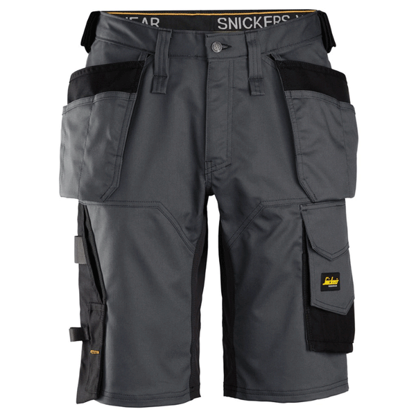 Snickers 6151 AllroundWork, Stretch Loose Fit Holster Pockets Work Shorts Various Colours