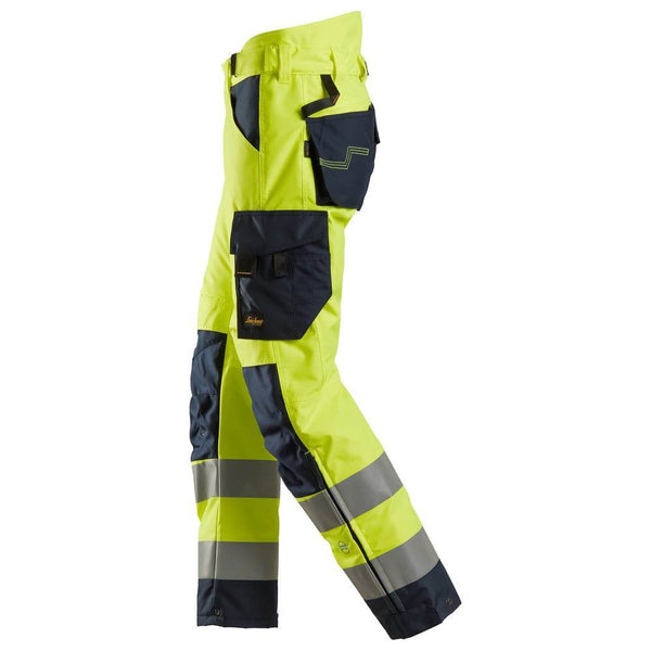 Snickers 6639 AllroundWork, Hi-Vis 37.5 Insulated Trousers+ CL2 Various Colours