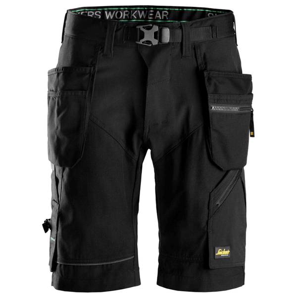 Snickers 6904 FlexiWork Holster Pocket Work Shorts Various Colours