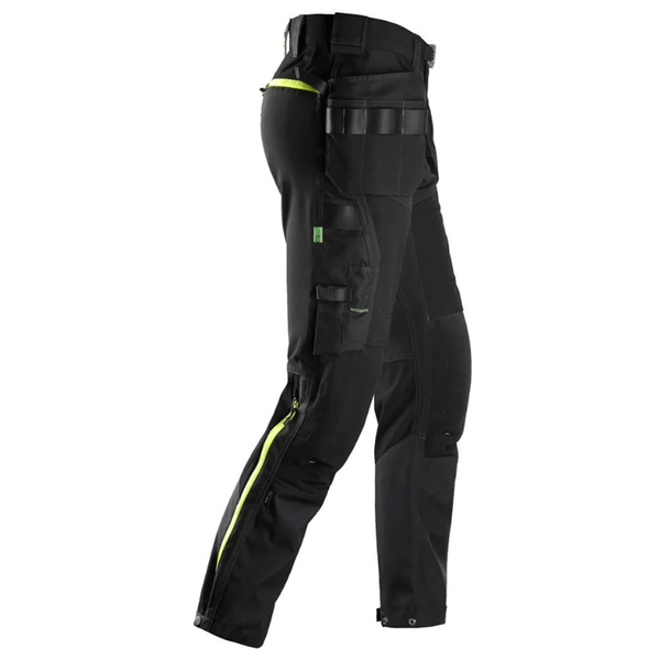 Snickers 6940 FlexiWork, Stretch Work Knee Pad Holster Pocket Trousers Various Colours