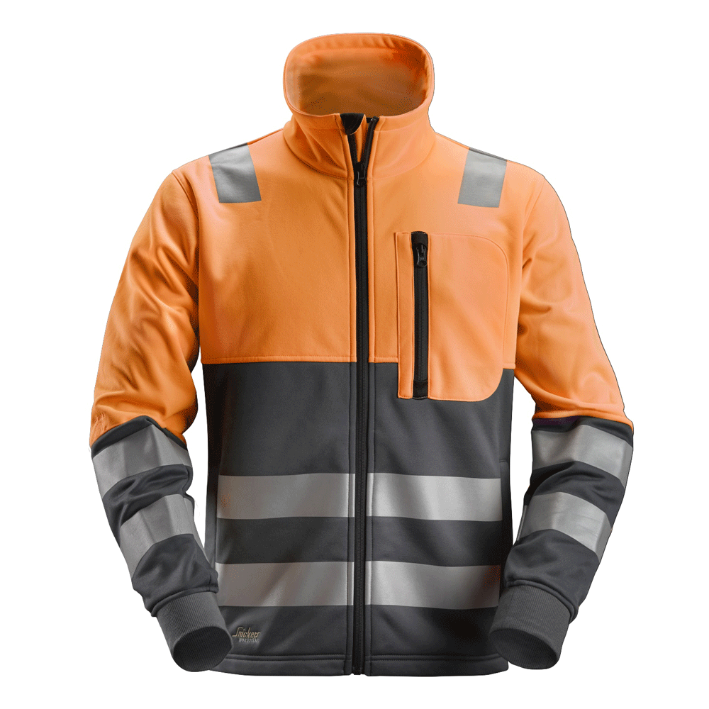 Snickers 8035 AllroundWork, Hi-Vis FZ Jacket CL2 Various Colours