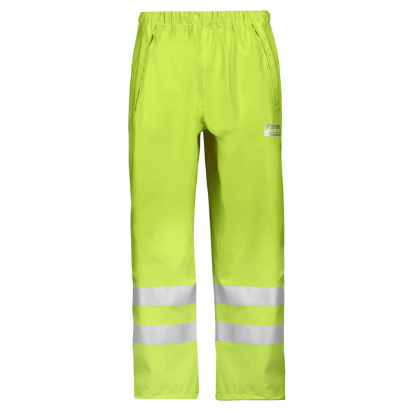 Snickers 8243 Hi-Vis PU Rain Trousers, Class 2 Various Colours