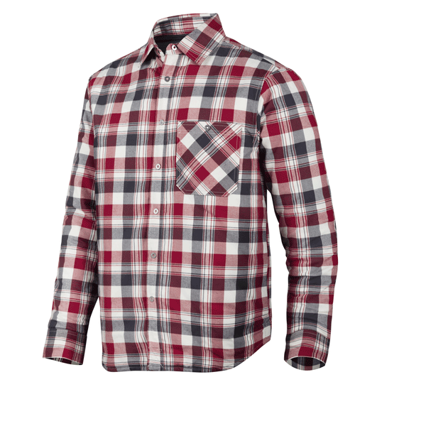Snickers 8501 RuffWork Padded Flannel Checked LS Shirt Various Colours