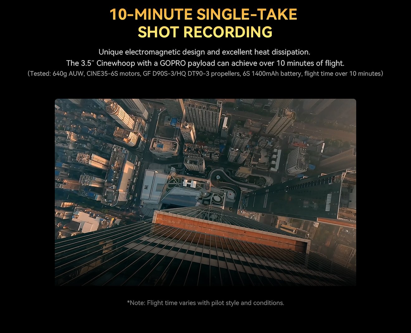 T-Motor Cine35 Combo 6S 3.5" FPV Motors (4pc)