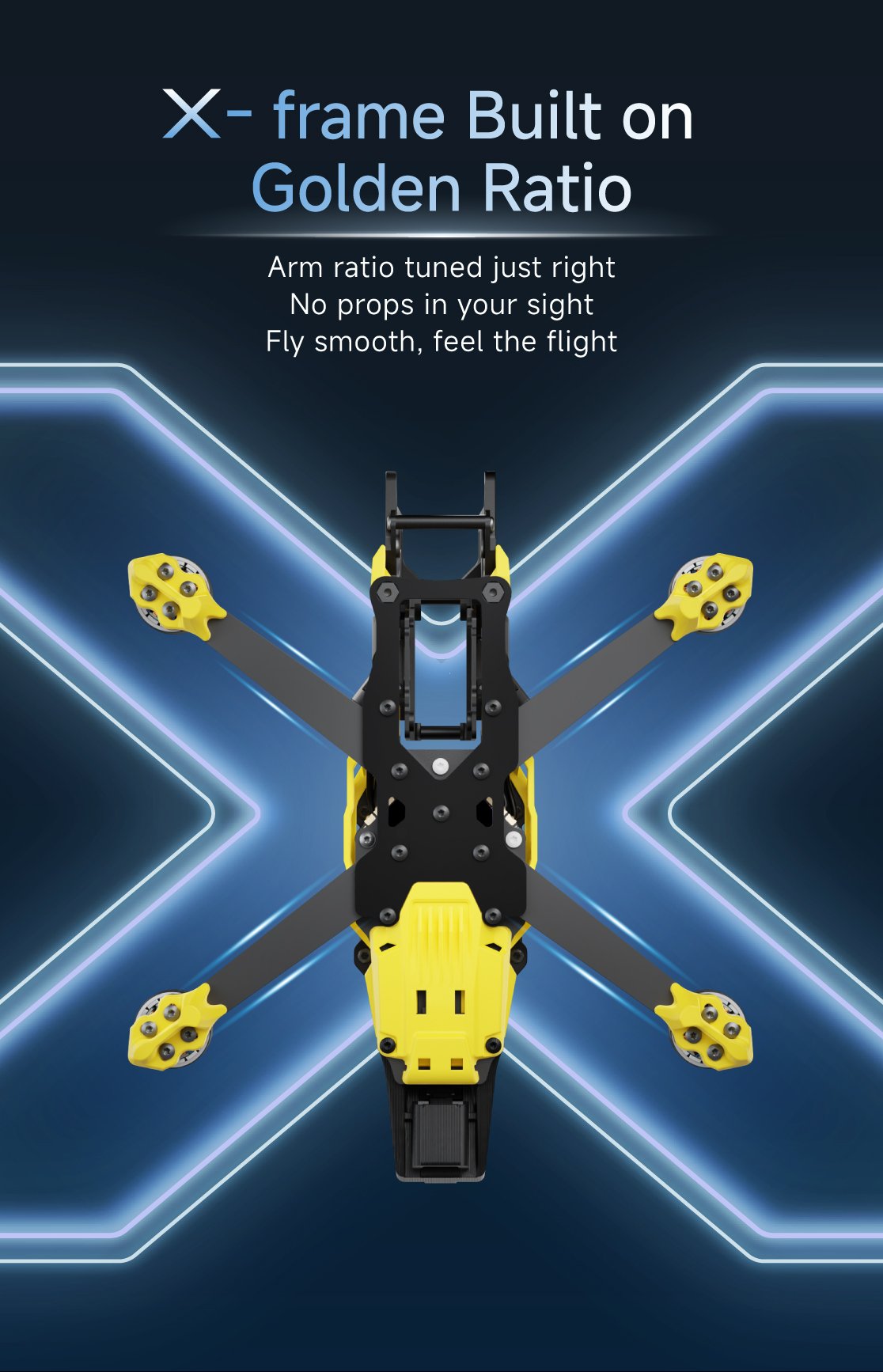 SpeedyBee Master3X Modular Frame O4P (Aluminum Alloy Head)