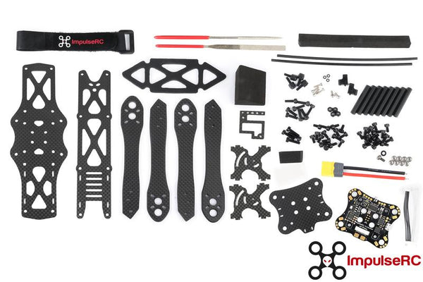 ImpulseRC Alien 5" Frame Kit - Mr Steele Edition + Kiss PDB w/ OSD