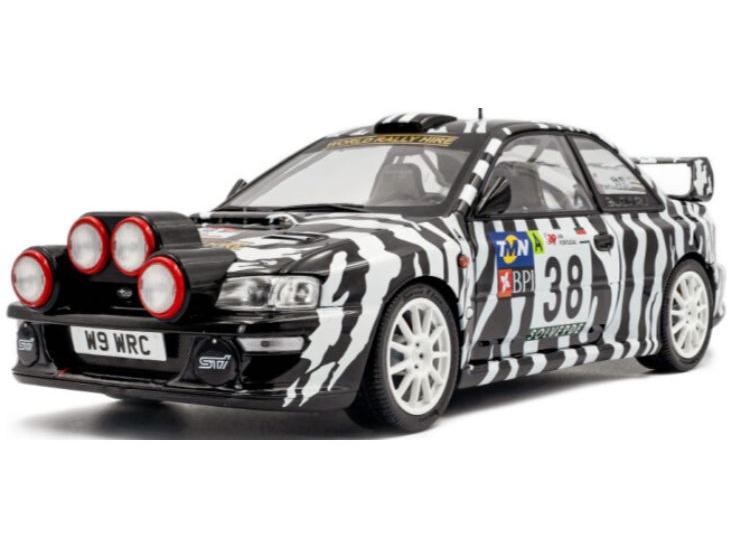 Subaru Impreza S5 WRC99 #38 Heath/Lancaster Tap Rally Portugal 2001 1:18 Scale Solido Diecast Model