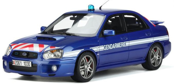 Subaru Impreza STi WRX 2006 Gendarmerie 1:18 Scale OttOmobile Resin Model