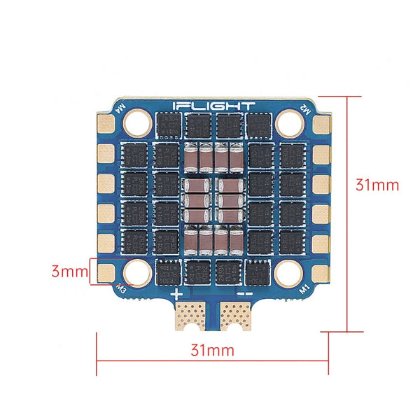 iFlight SucceX Mini 45A 2-6S BLHeli_32 Dshot600 4in1 ESC