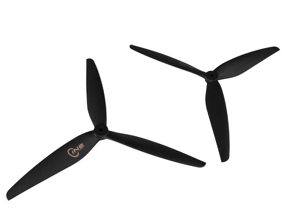 T-Motor C10.5x5 Cinematic Tri-Blade Carbon Fiber Nylon Propellers - 1CW+1CCW
