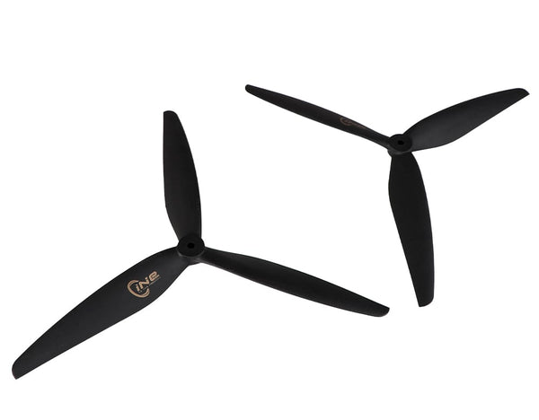 T-Motor C10.5x5 Cinematic Tri-Blade Carbon Fiber Nylon Propellers - 1CW+1CCW