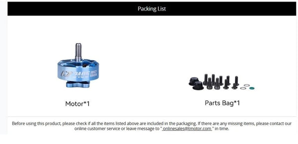 Tmotor P2406 2060kV Motor