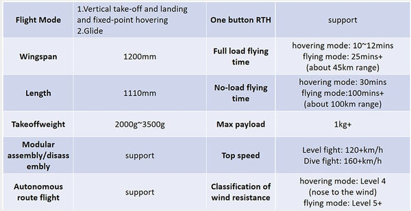 Hee Wing T2 Cruza VTOL FPV Plane (PNP+FC and Carry Case)