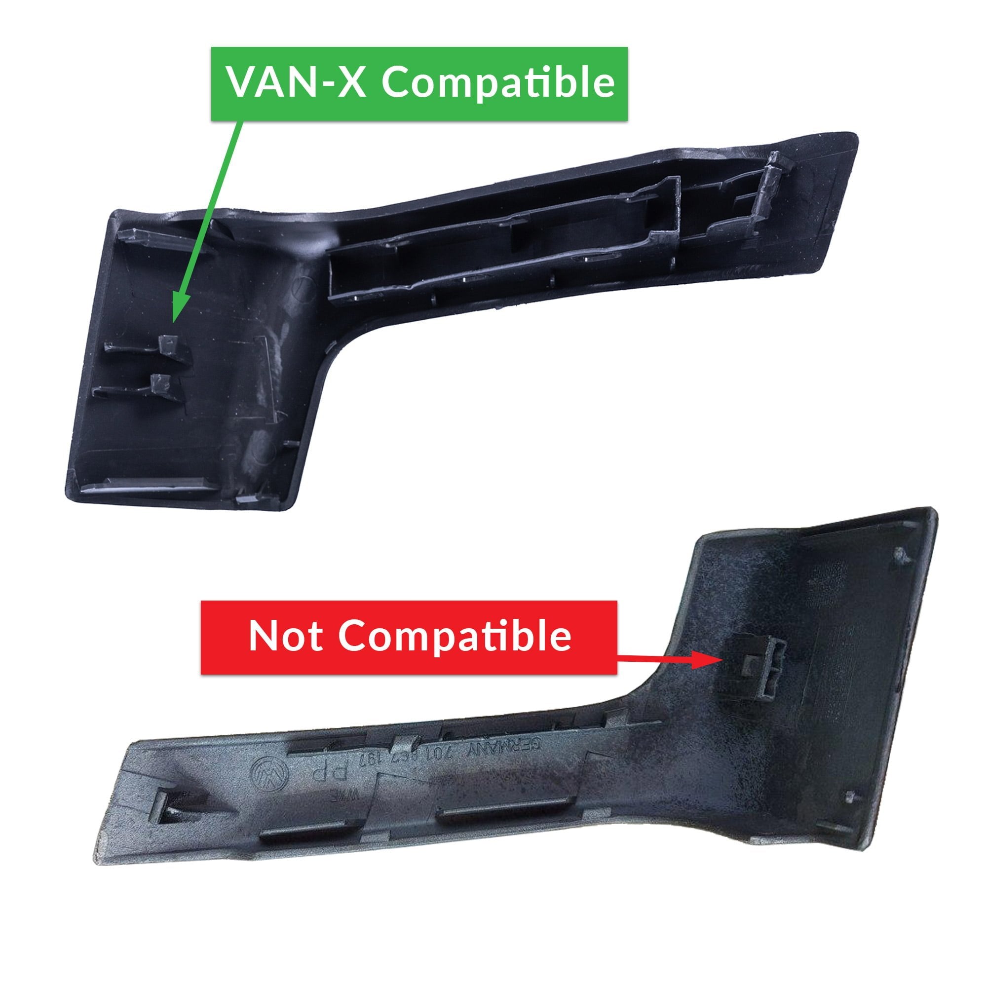 For VW T4 Transporter Inner Grab Handle Cap Cover – Grey Replacement Part