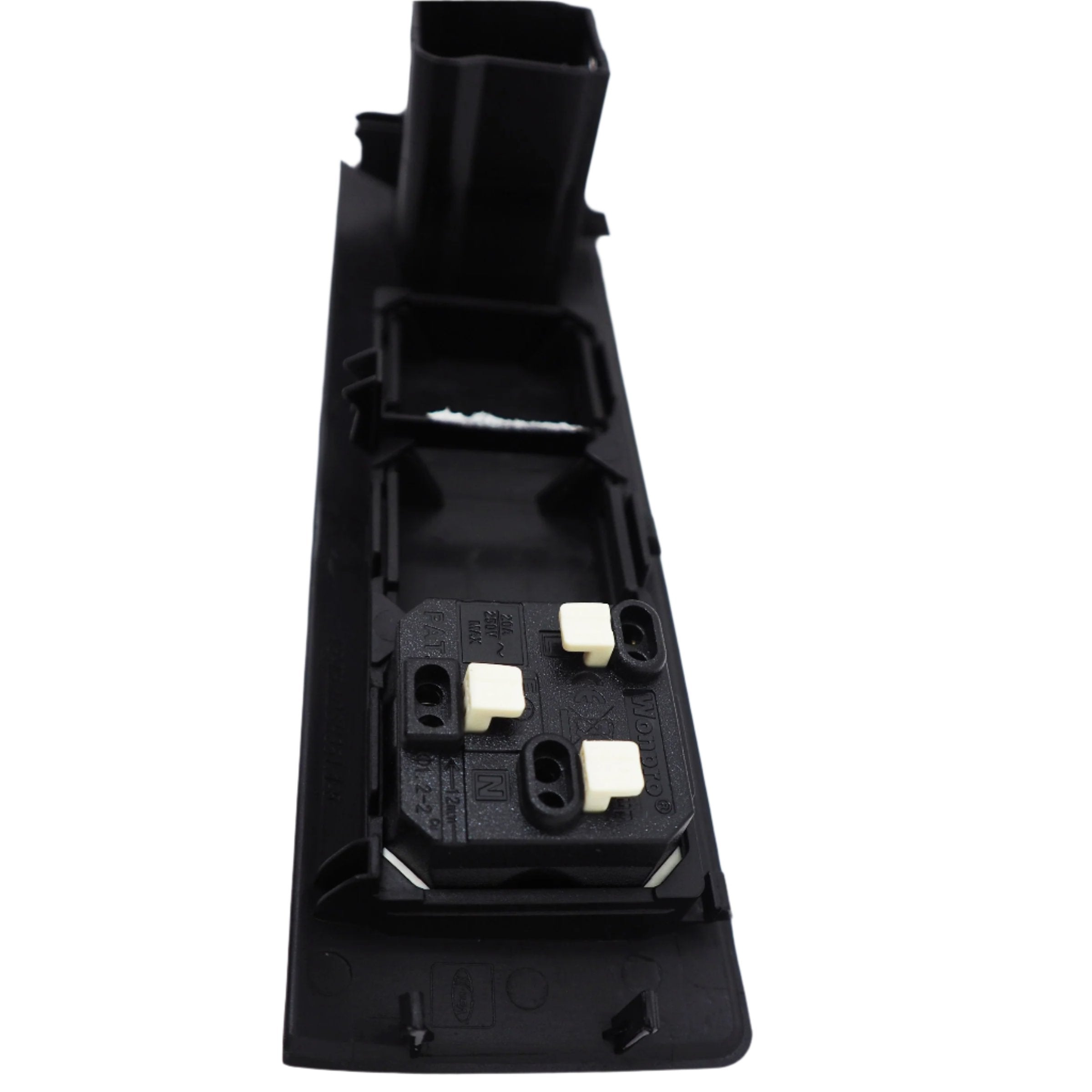 For VW T5 & T5.1 Transporter Gloss Black Hazard Warning Light Switch Unit - Painted & Ready to Fit