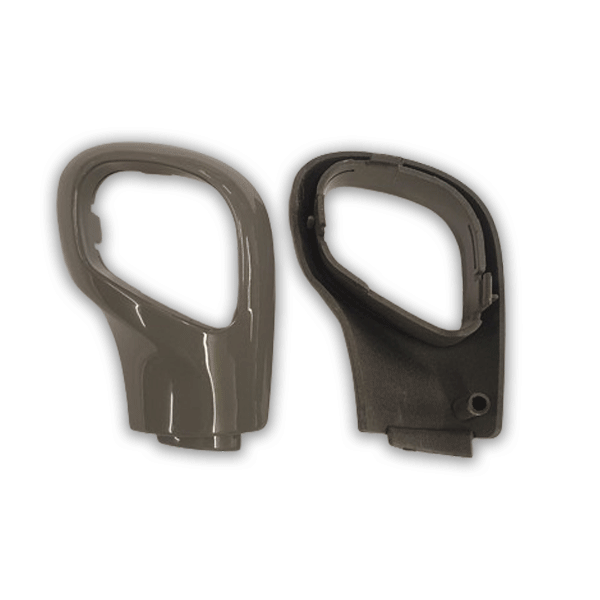 For VW T6 Transporter Auto DSG Gear Knob Styling Caps – Grey Painted Covers, Ready to Fit Upgrade