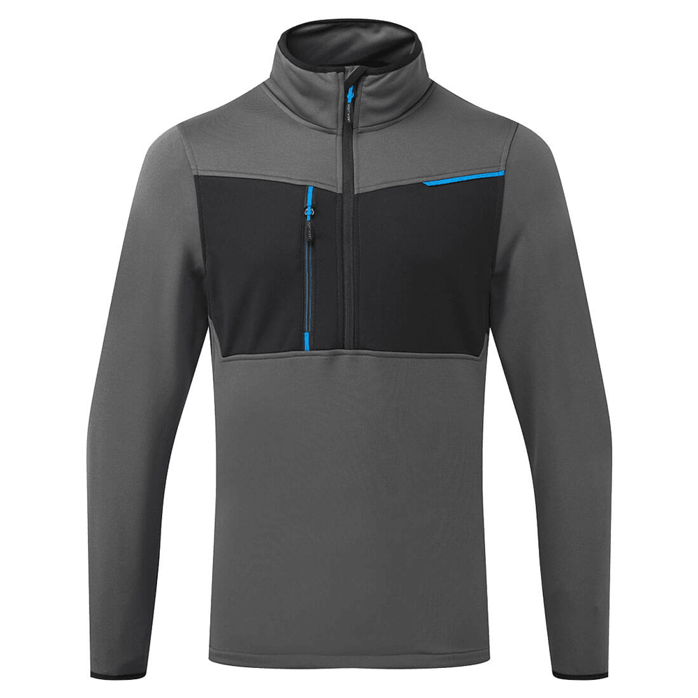 Portwest T755 Half Zip Fleece Sweatshirt Hoodie