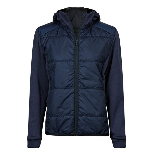 Tee Jays 9113 Ladies Hybrid-Stretch Hooded Jacket