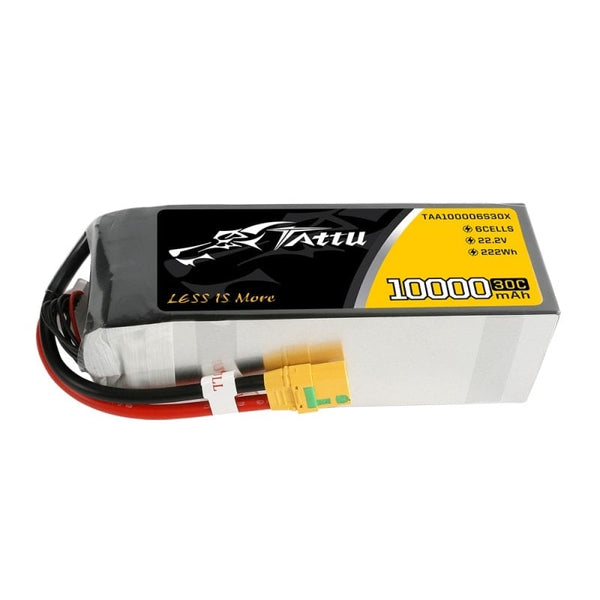 Tattu 10000MAH 22.2V 30C 6S1P Lipo Battery Pack